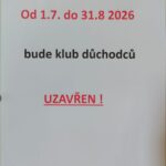 Random image: 20260630 klub uzavřen